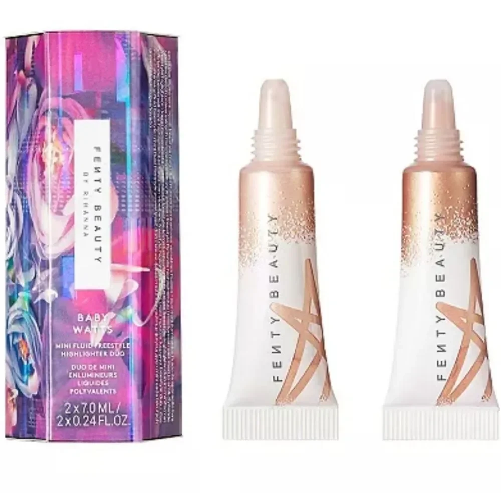 Fenty Beauty Baby Watts Mini Fluid Freestyle Highlighter‎ Duo